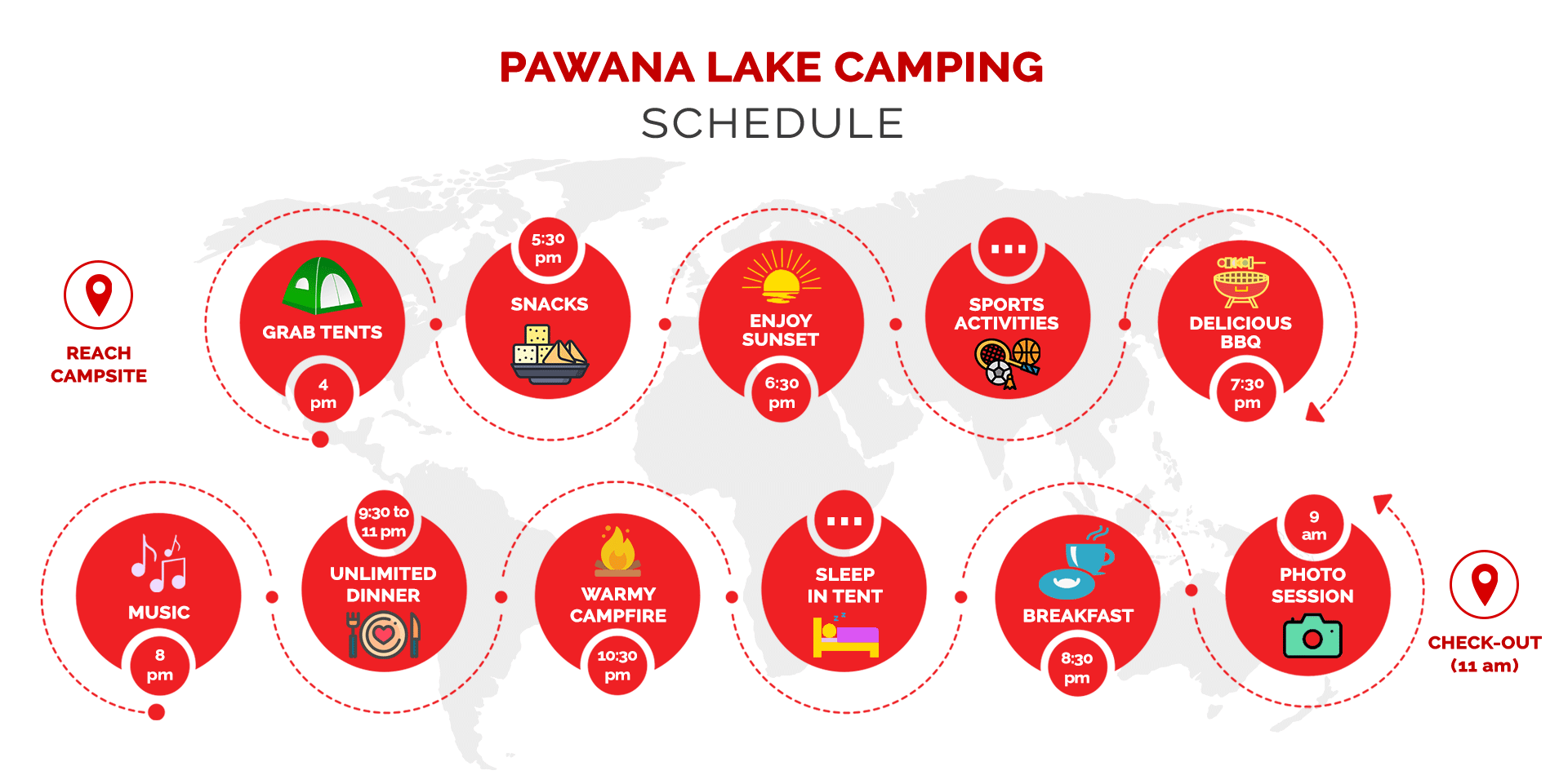 Pawna Lake Camping Schedule